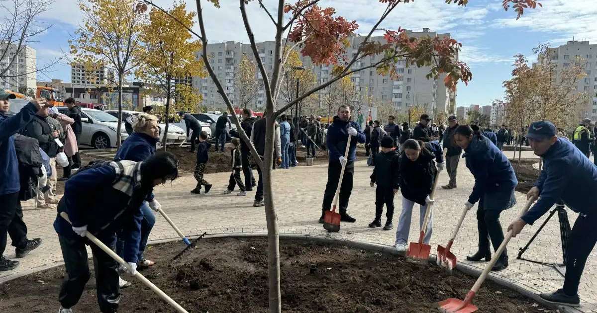 Елордада «Жұмысшы мамандықтар» аллеясы ашылды