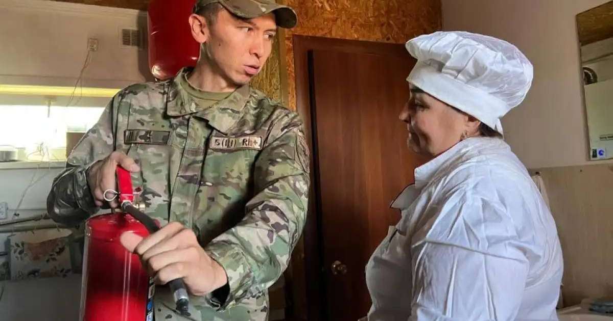 Елордада құтқарушылар өрт қауіпсіздігі бойынша акциялар өткізді