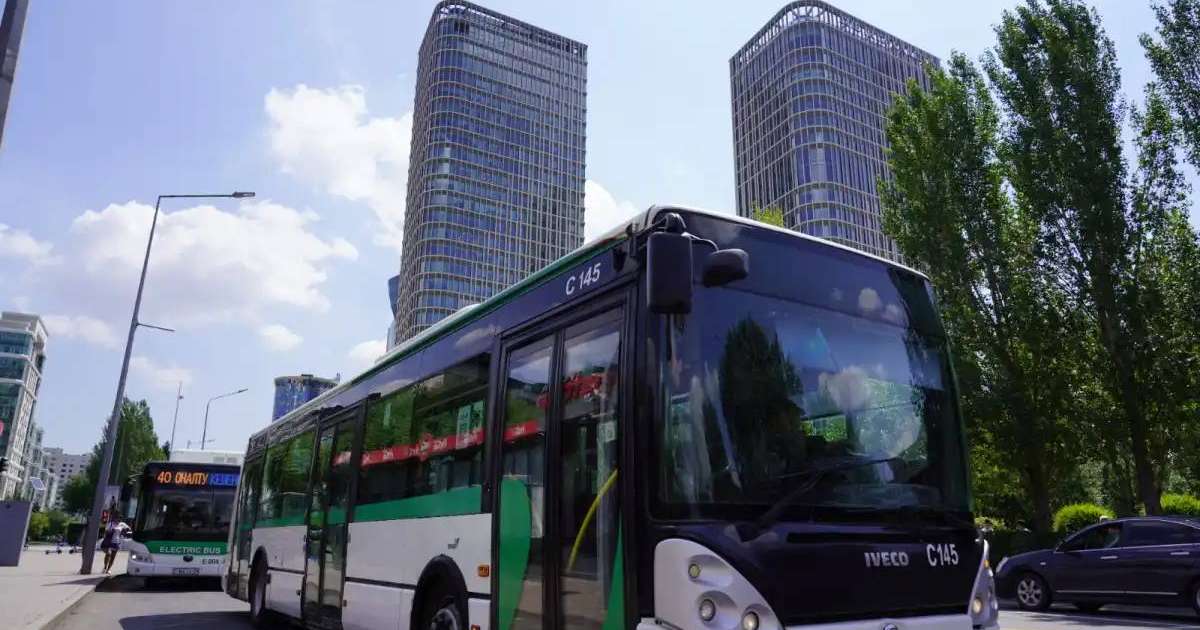 Астанада он екі автобустың қозғалыс бағыты өзгерді