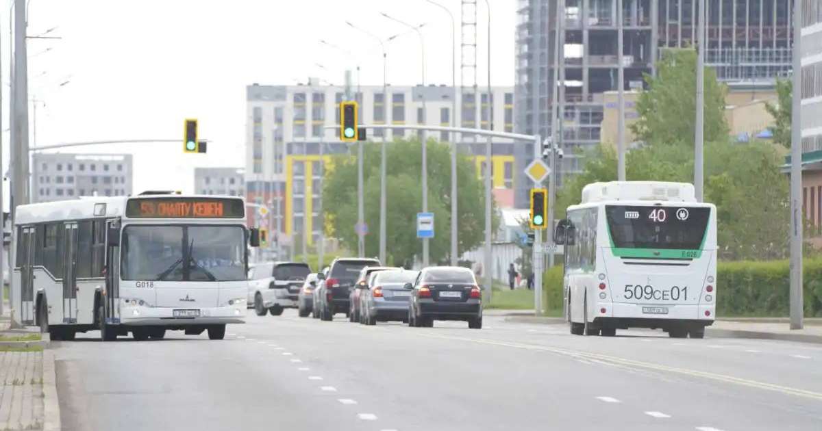 Астанада бірқатар автобустың қозғалыс бағыты өзгерді