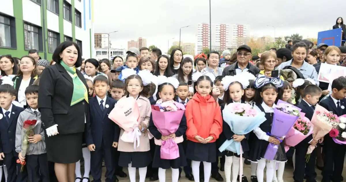 Астанада 31 мың бала бірінші сыныпқа барды