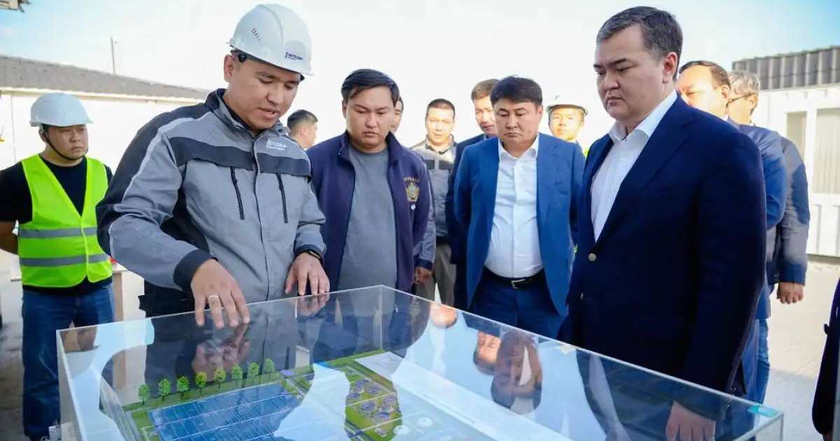 Қалада жаңа кәріз тазарту құрылысын салу жұмыстары басталды - Жеңіс Қасымбек