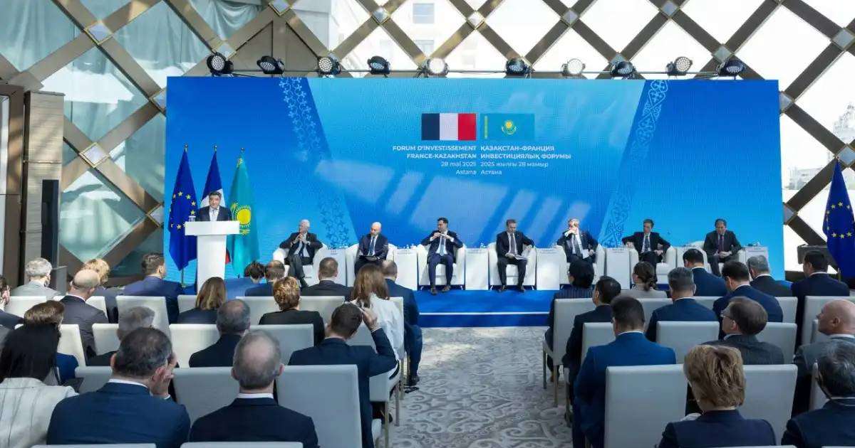 Қазақстан мен Франция арасындағы тауар айналымы бір жылда 31%-ға артты