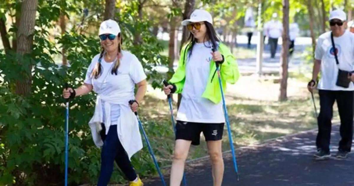 Астанада скандинавиялық жүріске арналған тегін жаттығулар басталады