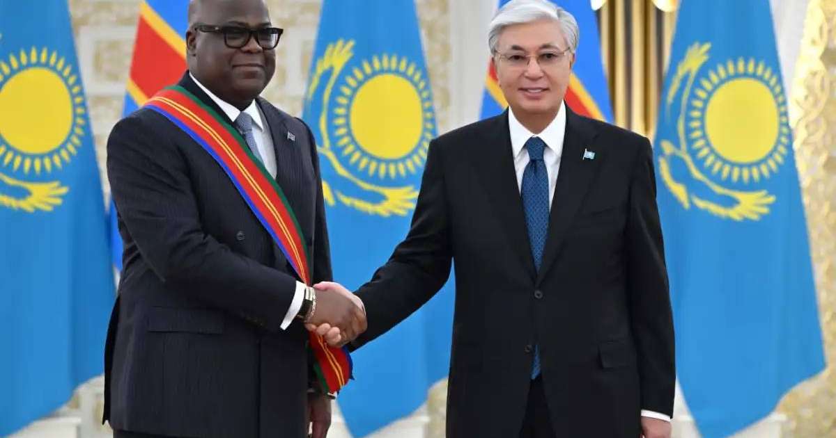 Президент Феликс Чисекедиді І дәрежелі «Достық» орденімен марапаттады