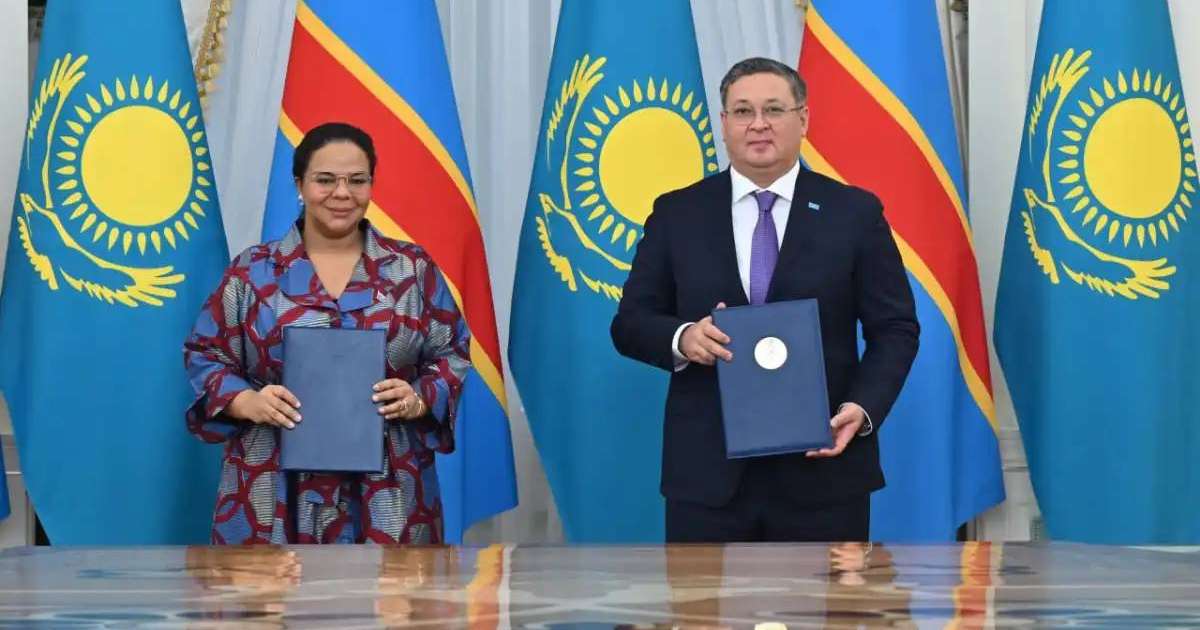 Қазақстан мен Конго Демократиялық Республикасы Бірлескен мәлімдеме қабылдады