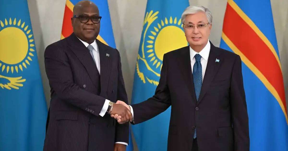 Қазақстан мен Конго Демократиялық Республикасының президенттері келіссөз жүргізді