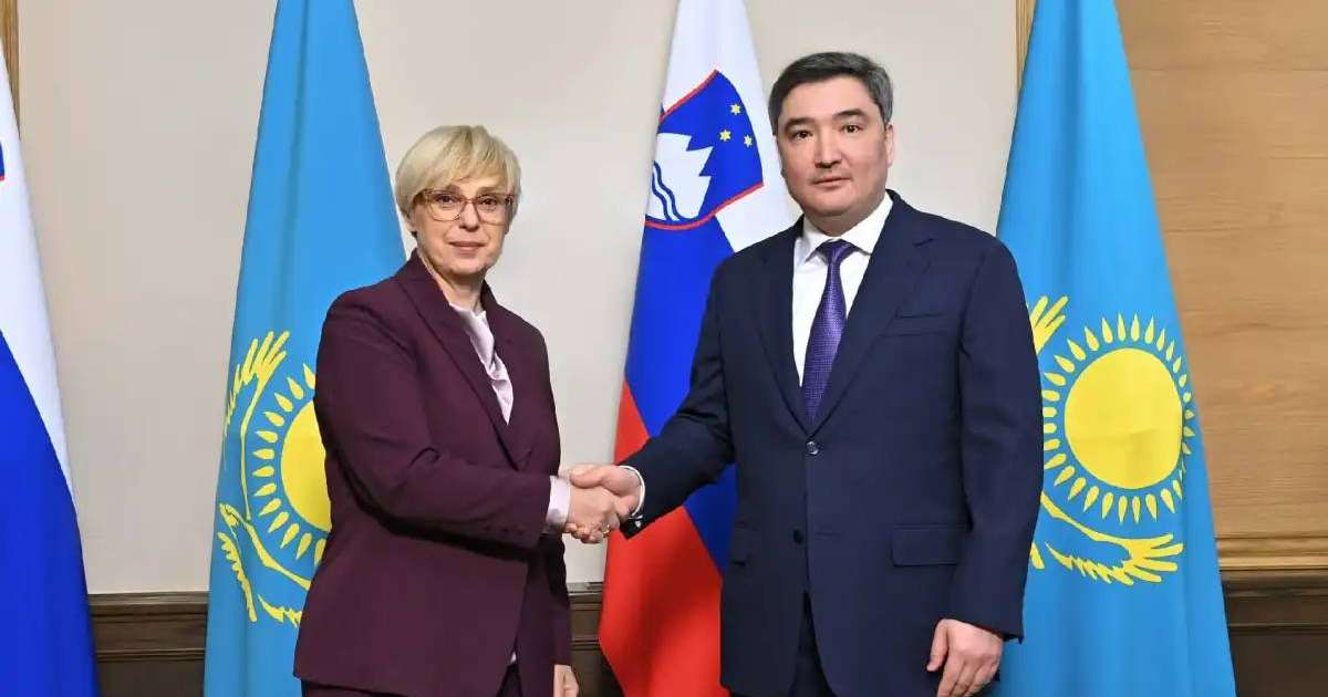 Қазақстан мен Словения сауда-экономикалық ынтымақтастық мәселелерін талқылады