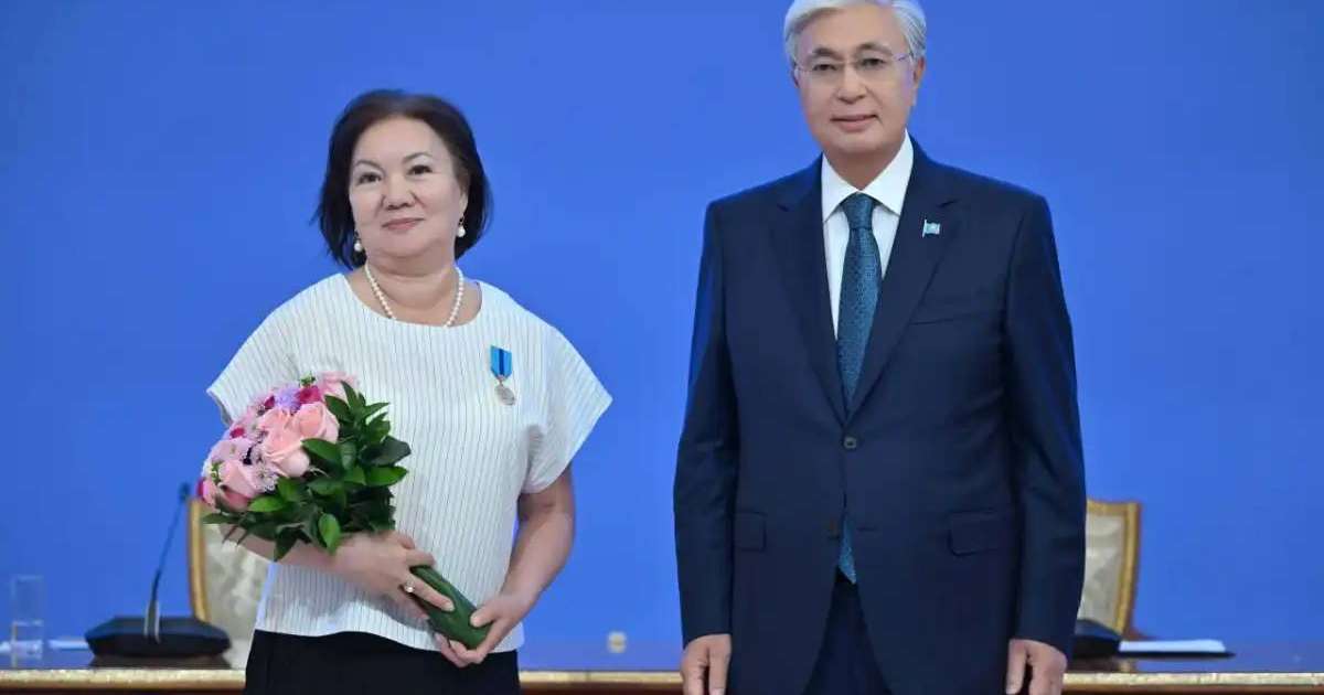 Президент бір топ азаматты мемлекеттік наградамен марапаттады