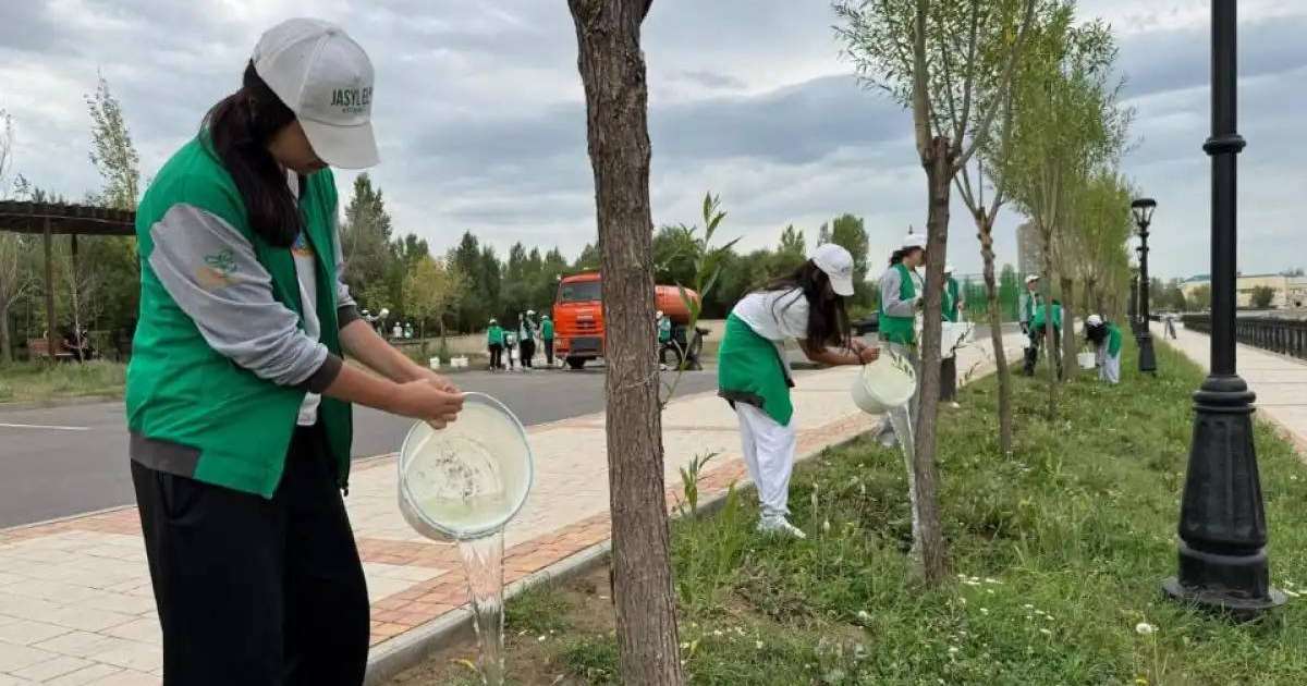 Таза Қазақстан: «Жасыл ел» жастары табиғатты қорғауға үн қосты