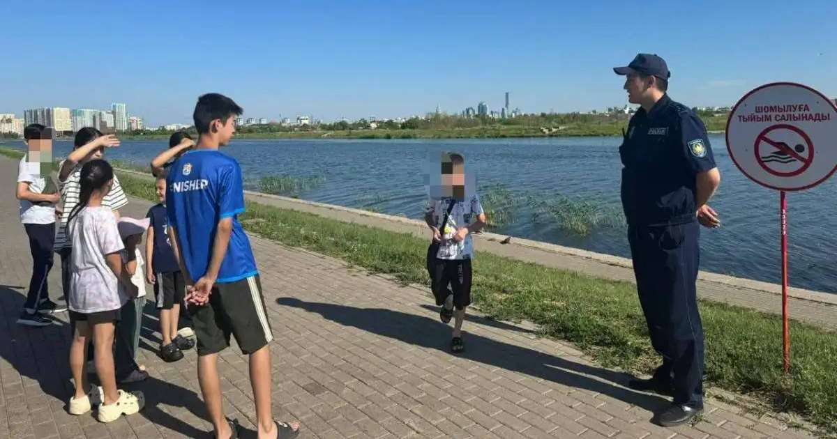 Астанада жағажайларда рейдтік шаралар күшейтілді