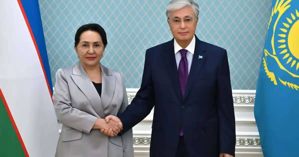 Тоқаев Өзбекстан Олий Мәжілісі Сенатының төрағасын қабылдады