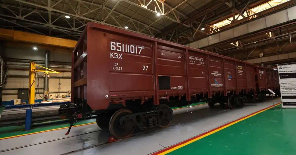 Қазақстанда ашық жүк вагондарын шығару 5 есеге артты