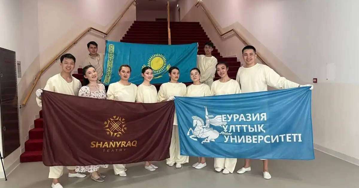 Елордалық жастар халықаралық өнер фестивалінде топ жарды