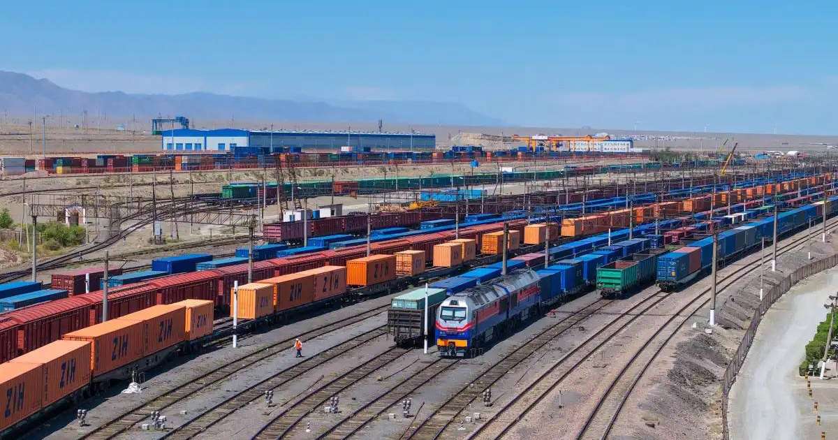 Достық станциясында Қытайға экспорттық жүктерді жөнелту бойынша рекорд тіркелді