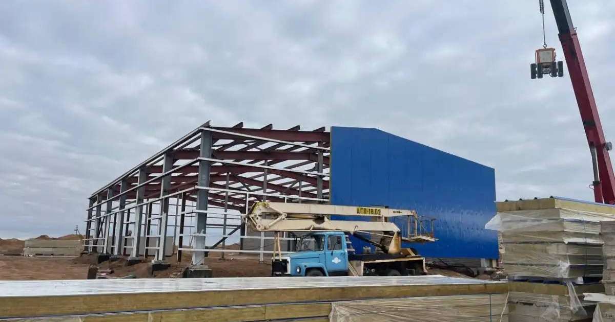 Ақмола облысында жаңа гидротехникалық құрылыс салынып жатыр