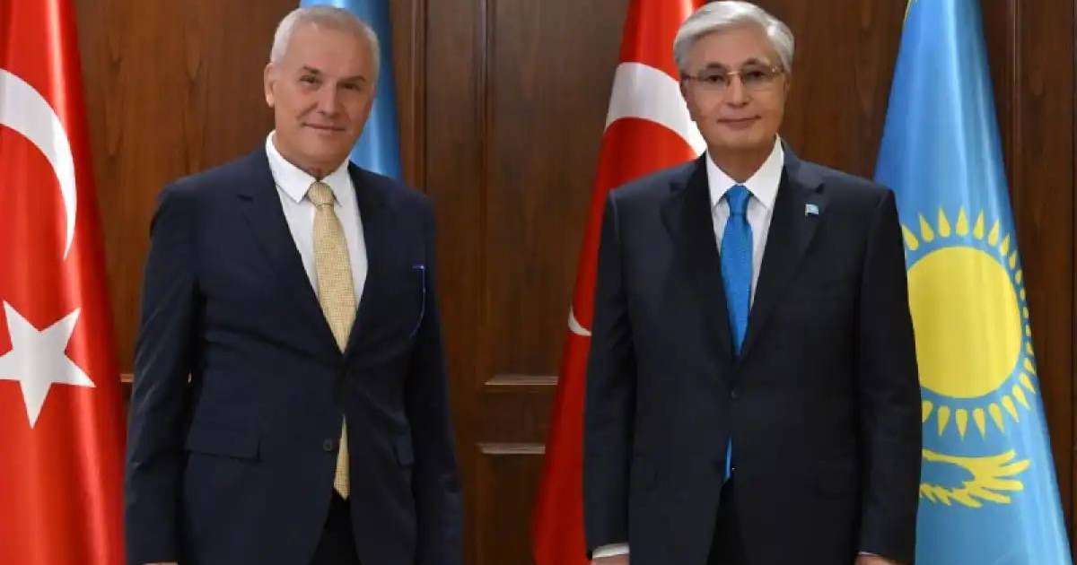 Тоқаев S Sistem Lojistik компаниясының басқарма төрағасын қабылдады