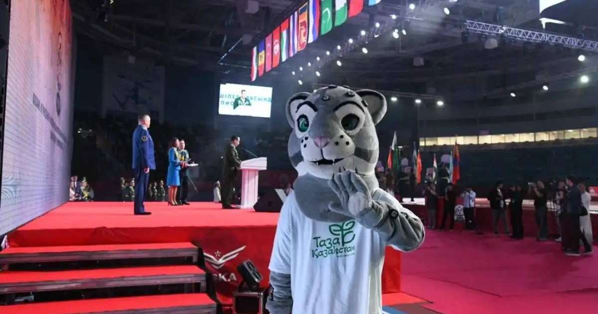 Тазабек CISM әлем чемпионатында «Таза Қазақстан» акциясына қатысты