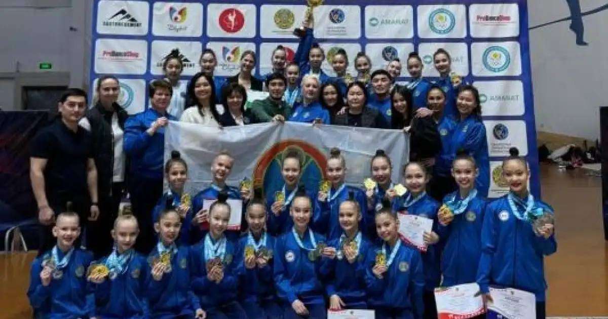 Астаналық көркем гимнасшылар Жастар ойындарының жеңімпазы атанды