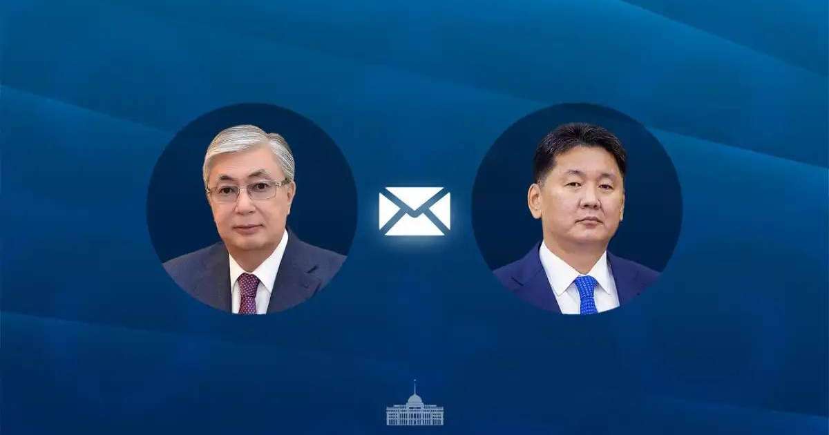 Тоқаев Моңғолия Президентін Наадам мерекесімен құттықтады