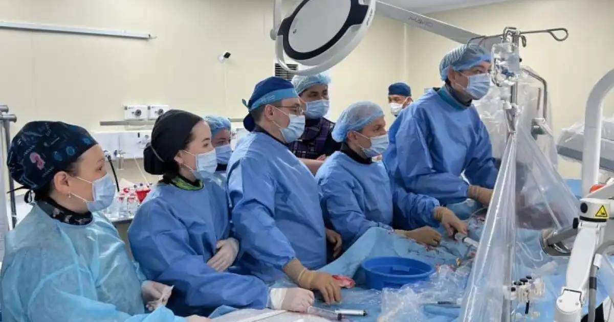 87 жастағы пациентке аорталық қақпақша сәтті алмастырылды