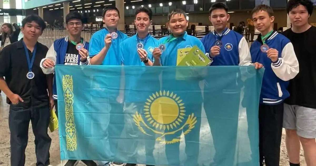 Қазақстандық оқушылар Еуропа олимпиадасында жеті медаль жеңіп алды