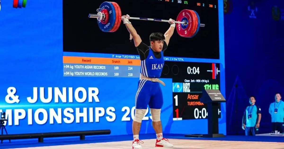 Аңсар Тұрсынбек Азия чемпионатында күміс жүлдегер атанды