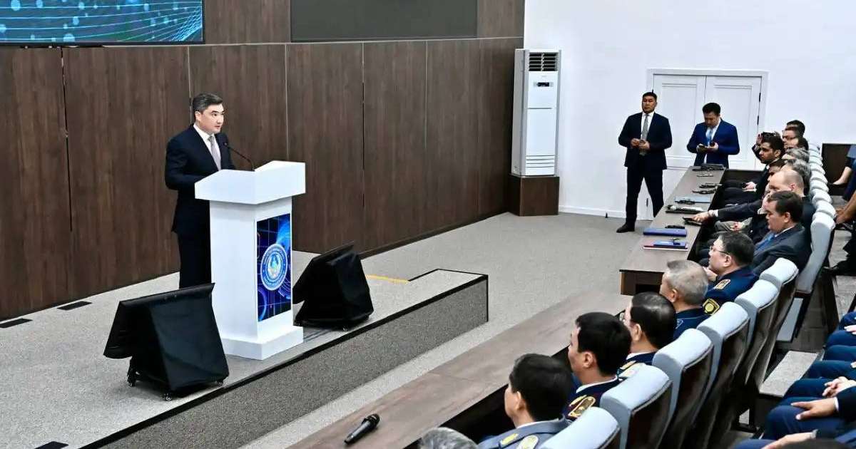 Олжас Бектенов ІІМ Басқару академиясының ашылуына қатысты