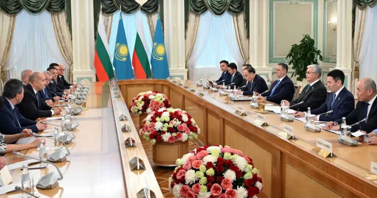 Қазақстан мен Болгария арасындағы сауда-саттық көлемі 83 миллион доллардан асты