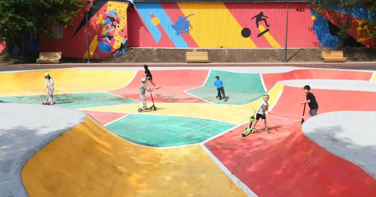 Балаларға қуаныш сыйлаған алаң: Астанада жаңа кеңістік ел игілігіне берілді