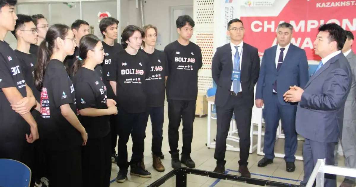 Ғани Бейсембаев халықаралық олимпиада жүлдегерлерімен кездесті