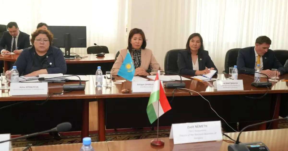 Әділет вице-министрі Венгрия Мемлекеті Парламентінің депутатымен кездесу өткізді