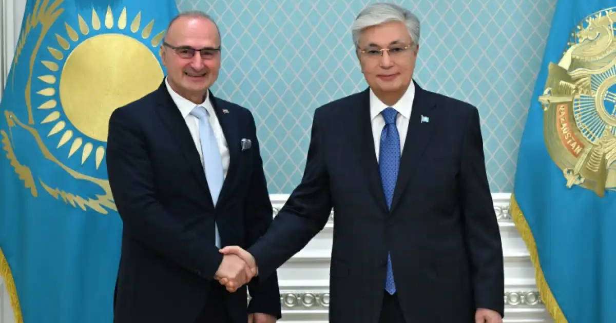 Тоқаев Хорватияның Сыртқы және еуропалық істер министрін қабылдады