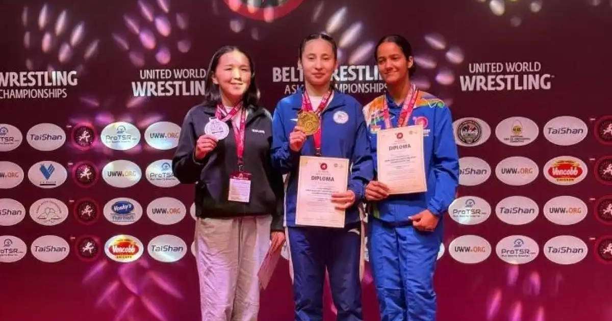 Астаналық спортшылар белбеу күресінен Азия чемпионатында жеңіс тұғырынан көрінді