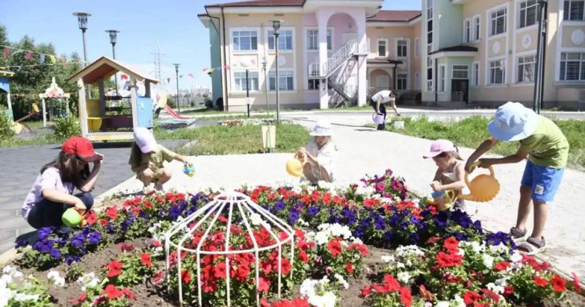 Таза Қазақстан: Астанада «Жасыл балабақшалар» бағыты іске қосылды