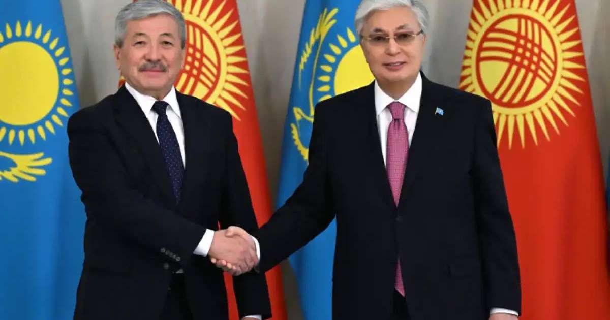 Тоқаев Қырғызстан Министрлер кабинетінің төрағасын қабылдады