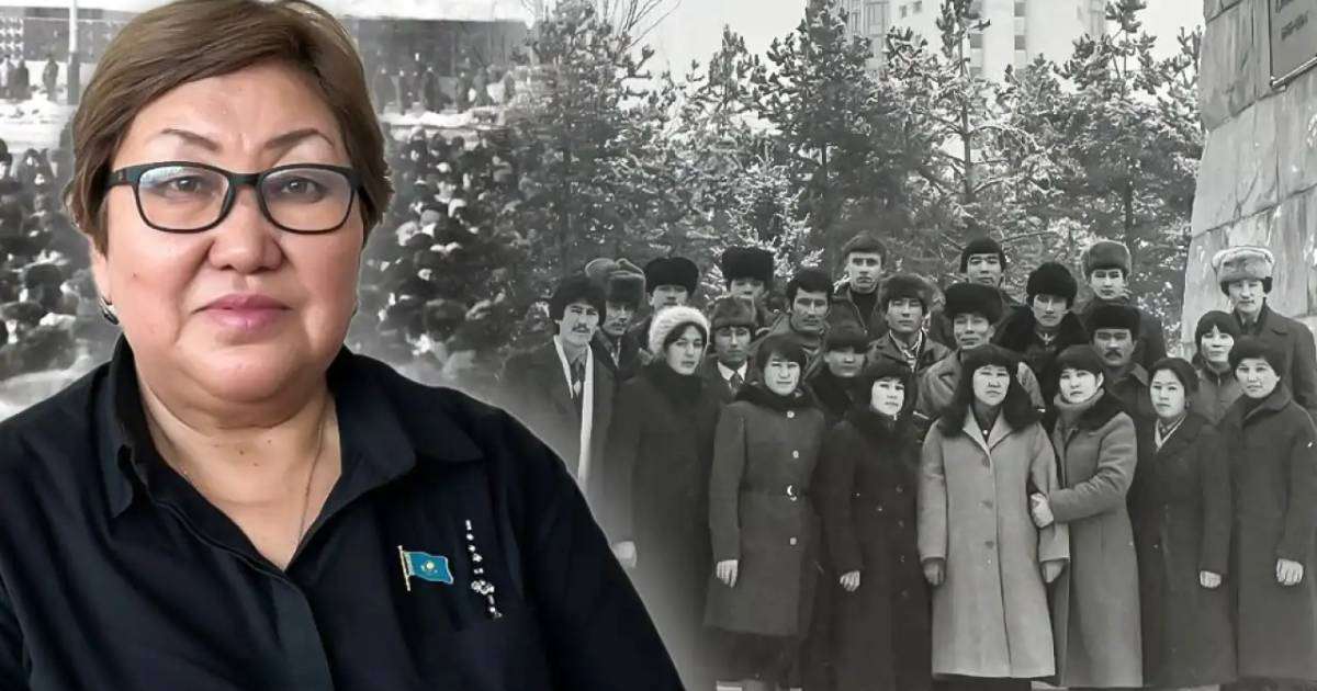 «Бейбіт шеруге шықтық»: Желтоқсан оқиғасына қатысқан Айжан Тұрғанбекова алаңға шыққан күнді еске алды