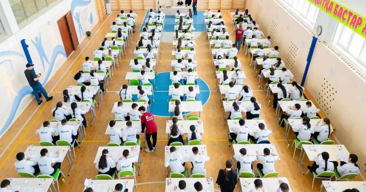 Елімізде ауыл оқушыларына арналған олимпиада басталды