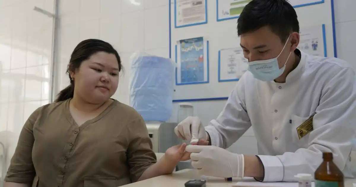 Елордалық емханада репродуктивті денсаулық апталығы аясында «Ашық есік күні» өтті