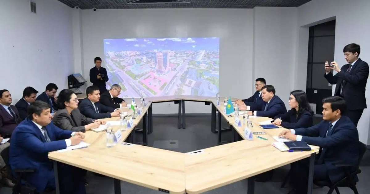 Дархан Жазықбай Өзбекстандағы Стратегиялық реформалар агенттігінің директорымен кездесті