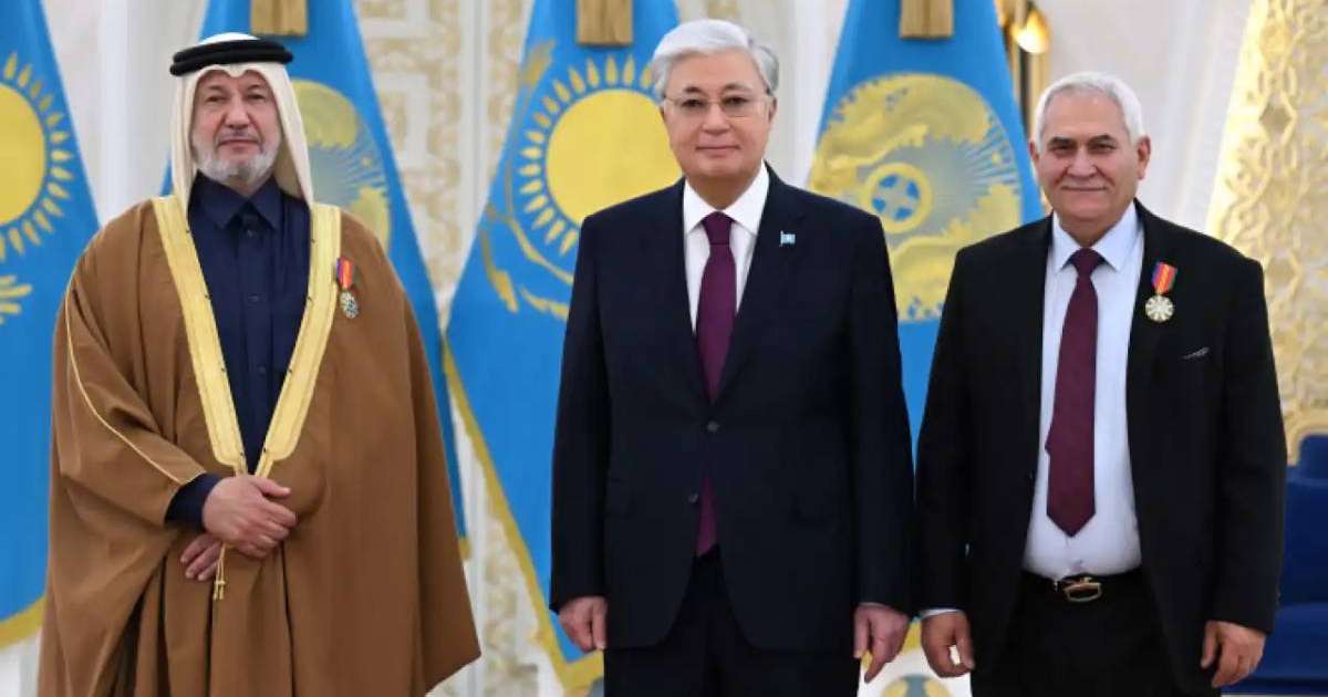 Colman Domingo and Jude Law at amfAR’s Venice Gala