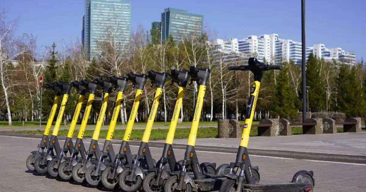 Астанада электросамокаттарға арналған арнайы тұрақтар ашылады