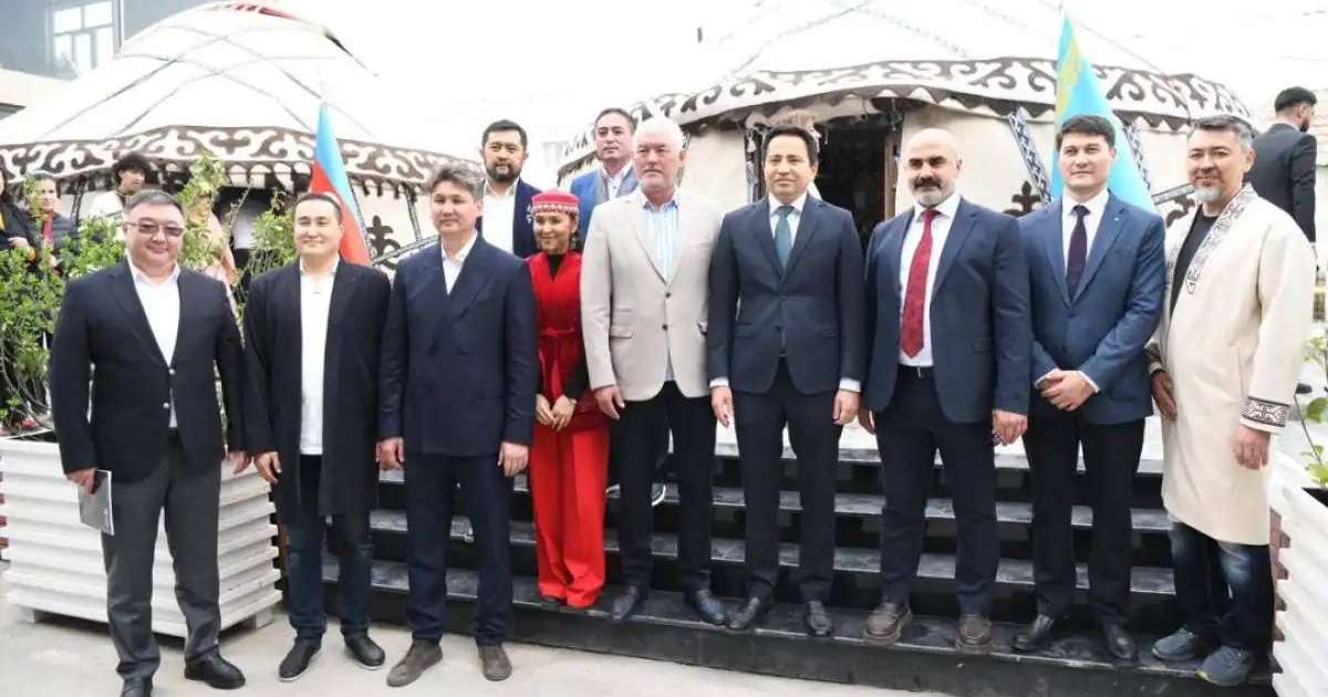 Бакуде Қазақстанның сауда павильоны ашылды