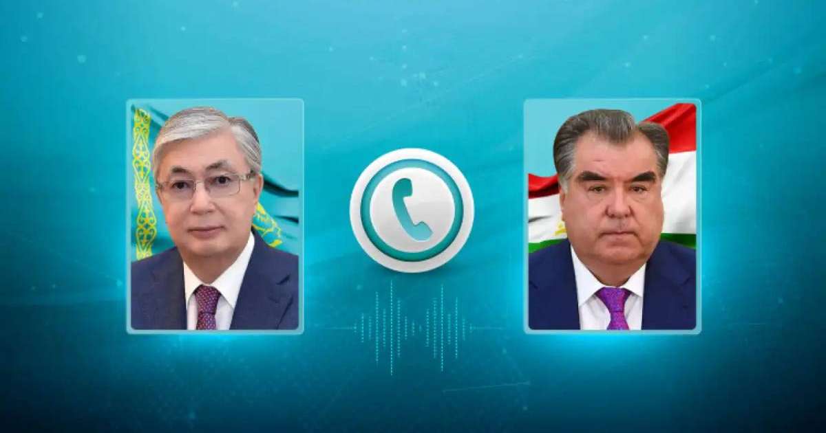 Қасым-Жомарт Тоқаев Тәжікстан Президентін туған күнімен құттықтады