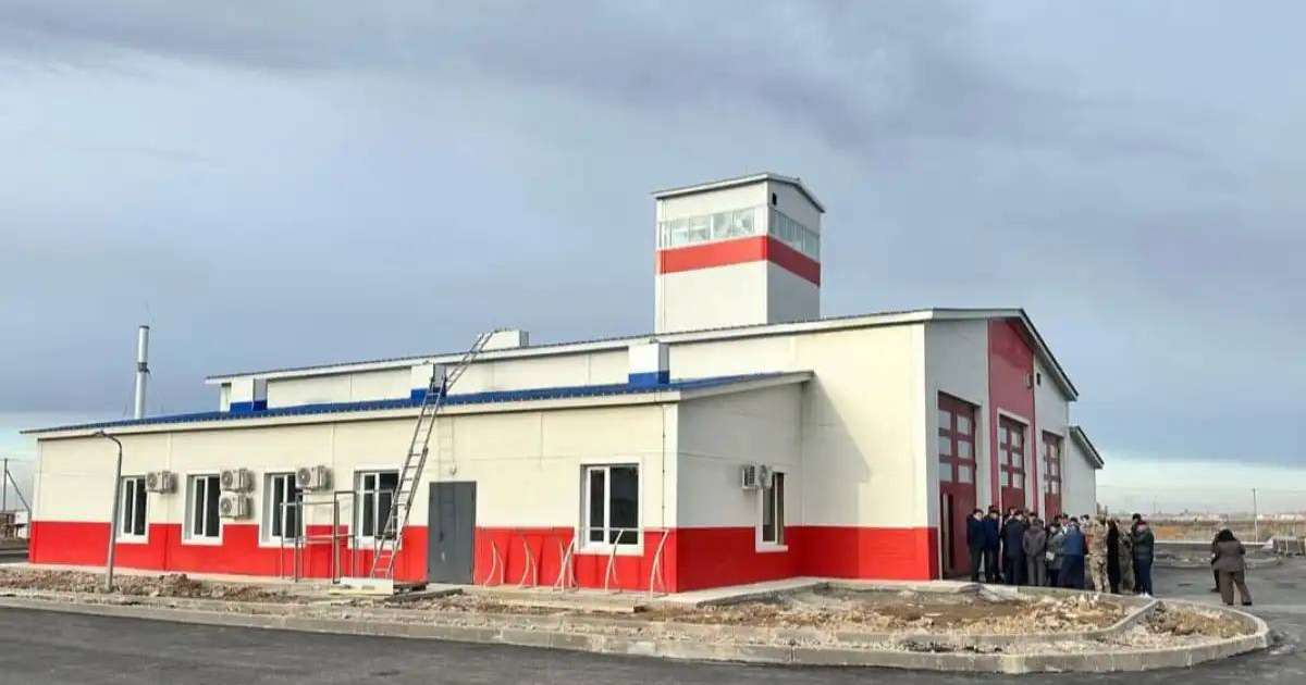 «Үркер» тұрғын алабында жаңа өрт сөндіру депосы ашылады