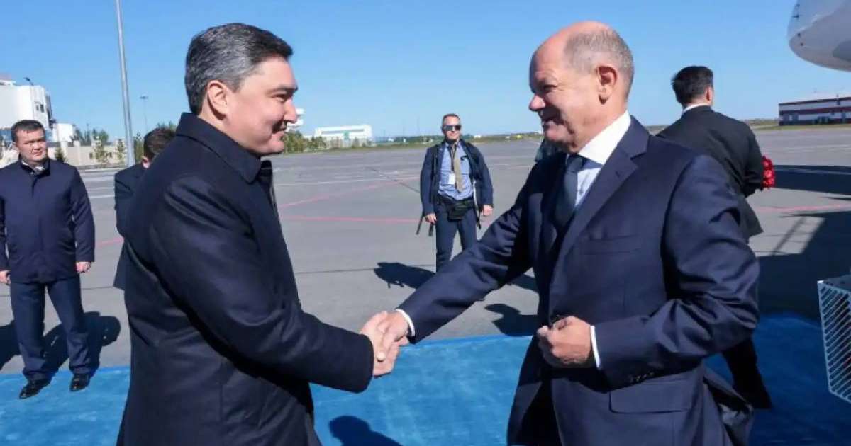 Астанаға Германияның Федералды канцлері ресми сапармен келді