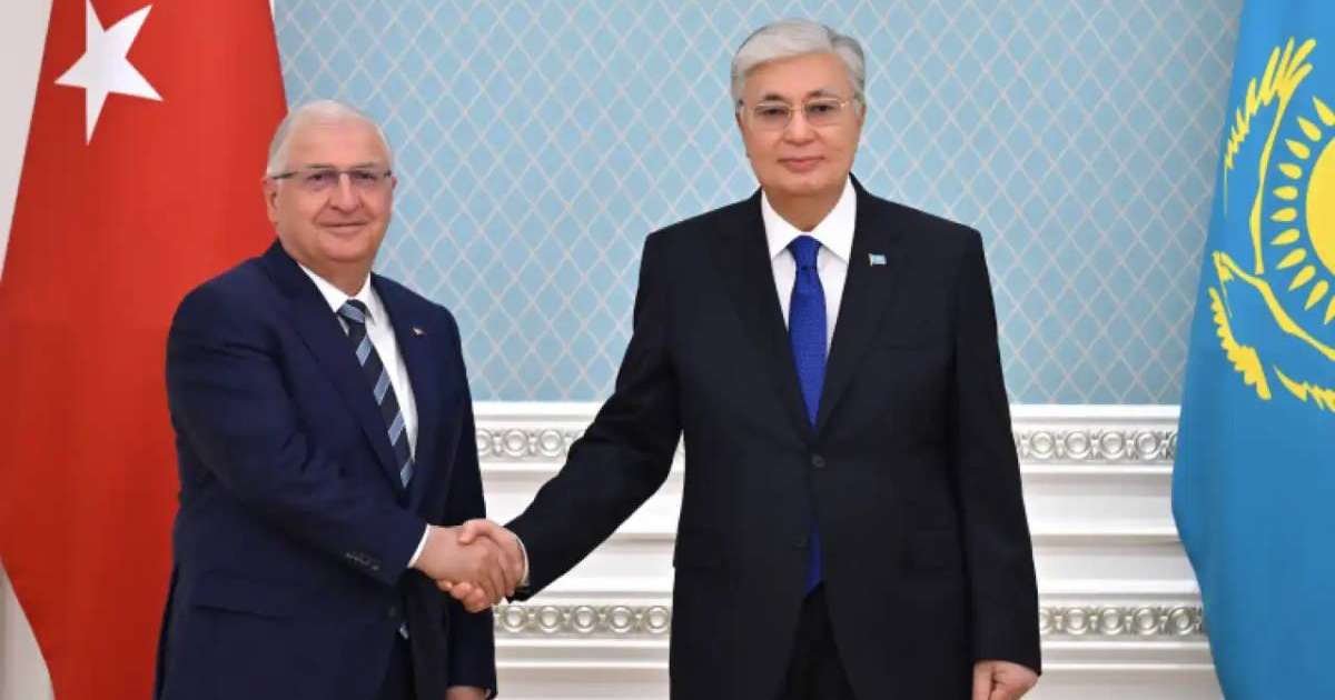 Президент Түркия Ұлттық қорғаныс министрін қабылдады