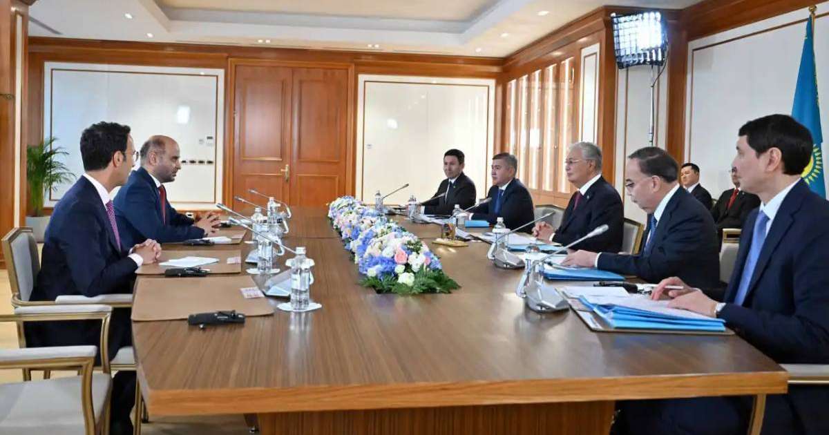 Президент ОПЕК халықаралық даму қорының президенті Абдулхамид әл-Халифамен кездесу өткізді