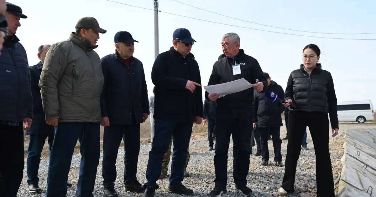 Қанат Бозымбаев су тасқынына дайындық барысын тексерді