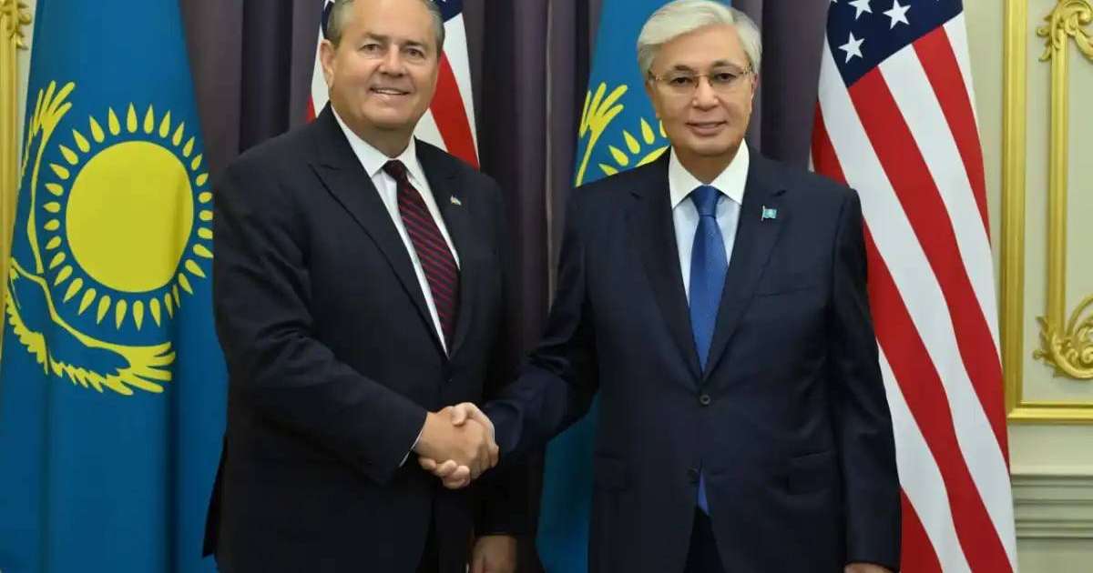 Мемлекет басшысы Cameco корпорациясының президенті Тим Гитцельді қабылдады